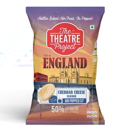 TTP Air Popped Chips - England Cheddar Cheese - 21 gms