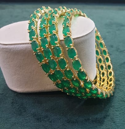 Stone bangles handmade 4 bangles in each set