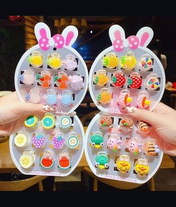 Blubby Multi Hair Clip ( Pack of 20 )