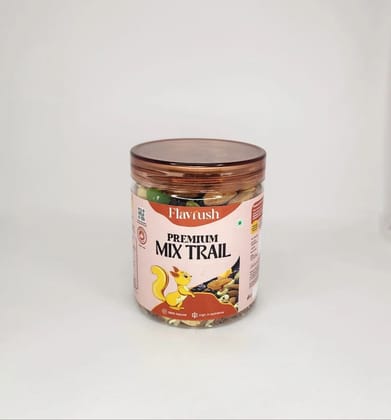 Flavrush Premium Trial Dry Mix Fruits - 250g Jar