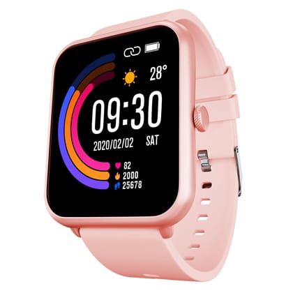Fire Boltt Ninja Call Pro Plus Smart Watch(BSW053)with 1.83'' inch Display, Bluetooth Calling, AI Voice Assistance, 100 Sports Modes IP67 Rating- Pink