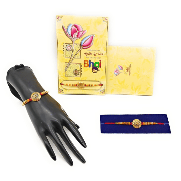 Rakhi with Card Set