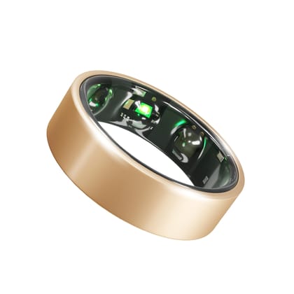 Gabit Smart Ring | Health Tracker, 7+ Day Battery | Sleep, Fitness, Nutrition, Stress | Buy Sizing Kit First | 30+ Workout Modes, Cycle Tracking | Smart Ring for Women & Men | Titanium, Rose Gold 12 Gabit Smart Ring | Health Tracker, 7+ Day Battery | Sle