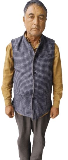 Waist Coat Double Gray 40 Inches