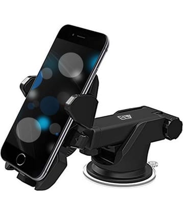 Tools Titan Dashboard & Windshield Double Clamp Car Mobile Holder - Black