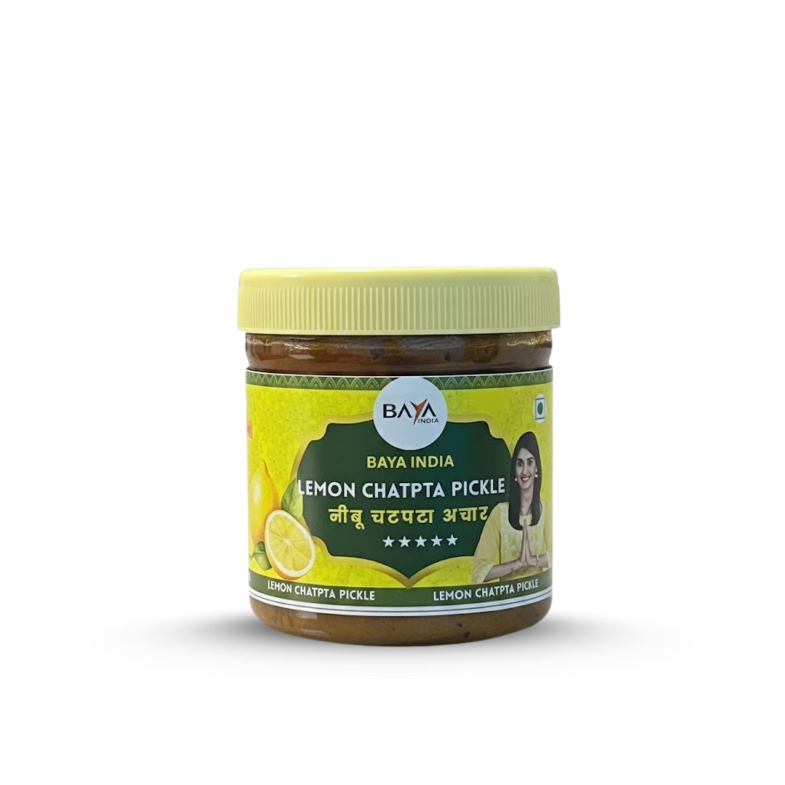 Baya India lemon Chatpata  Pickle | Homemade Authentic Indian Achar | Traditional Recipe | No Preservatives | Spicy & Tangy Taste