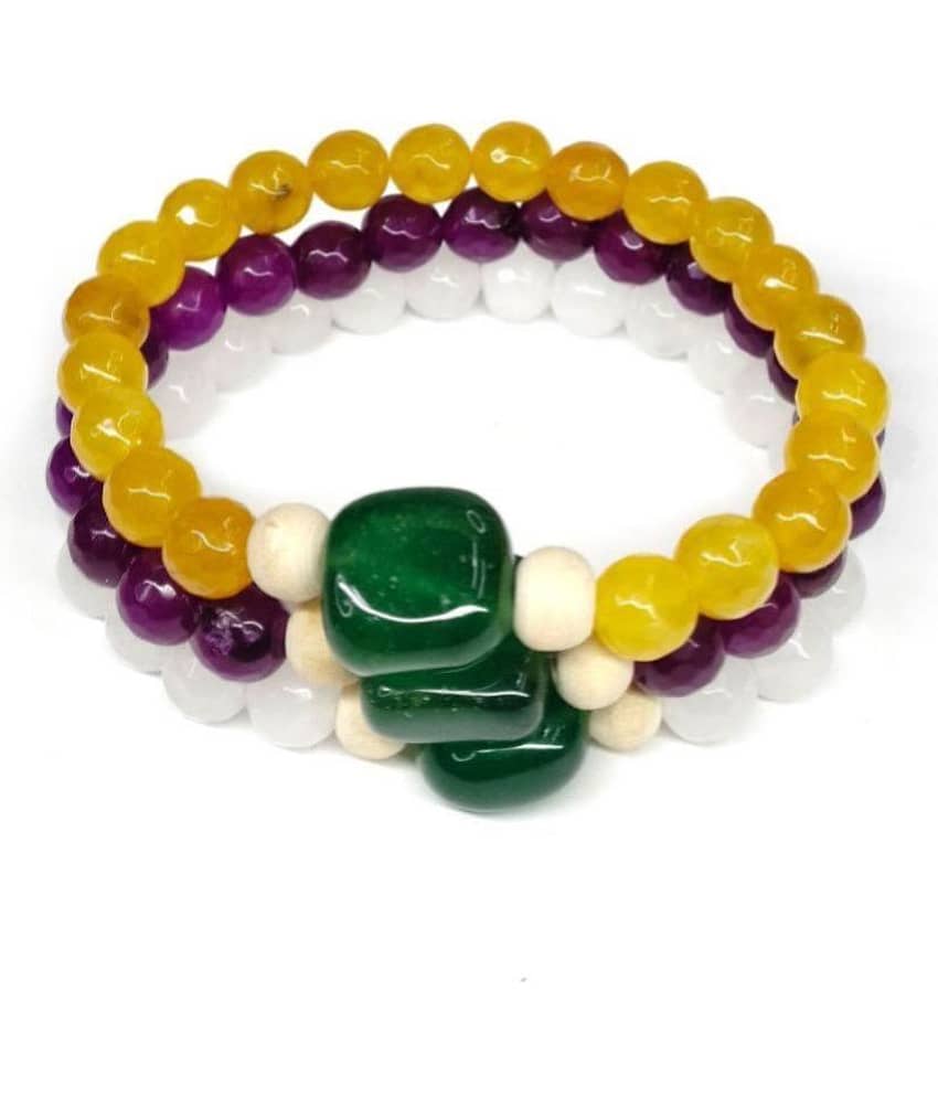DAIVYA WELLNESS - Multicolor Bracelet ( Pack of 3 )