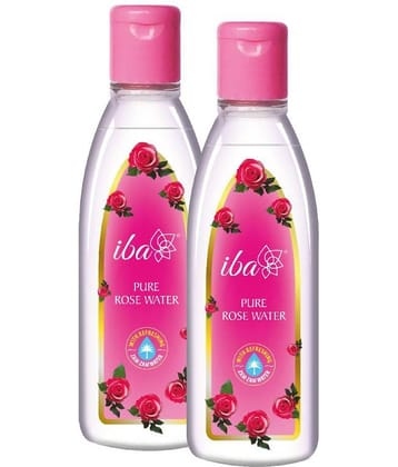 Iba Pure Rose Water, 105 ml, (Pack of 2)