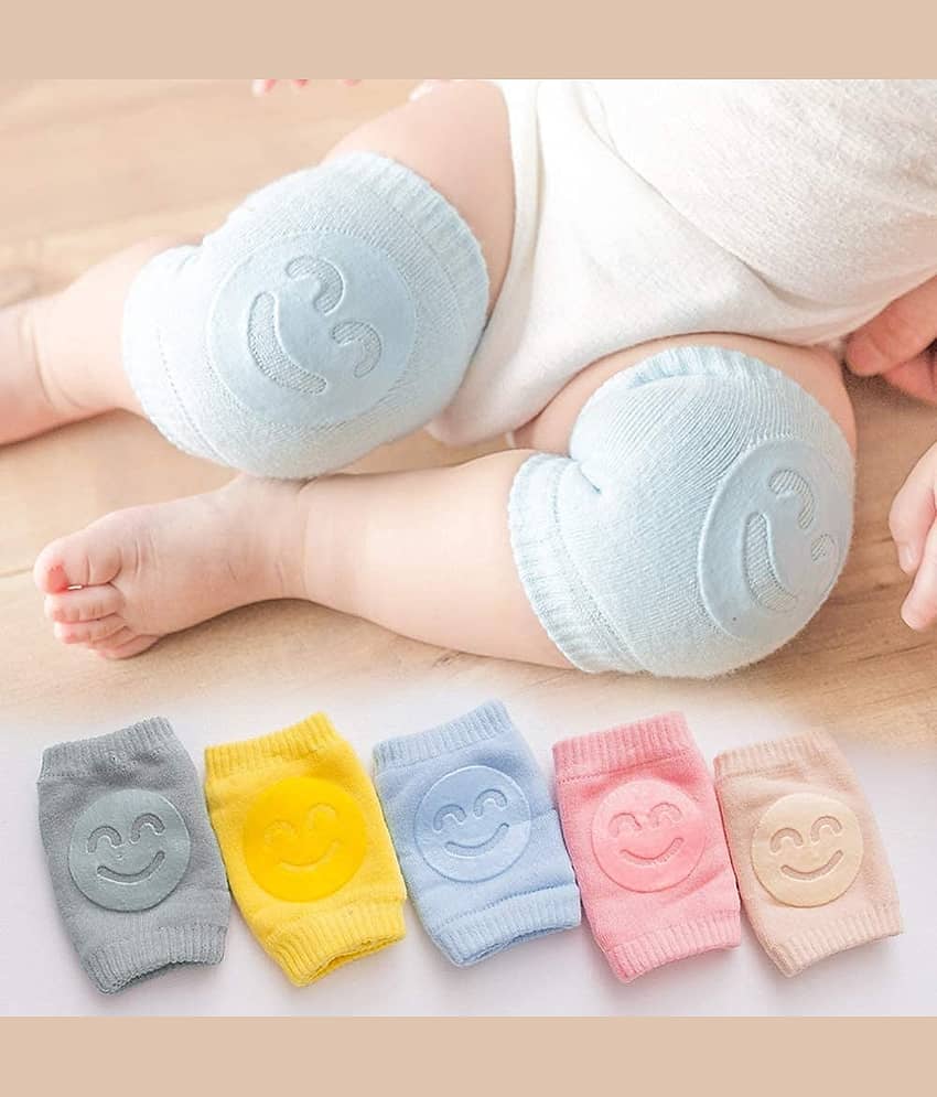 Suraj Enterprise Multicolor Cotton Baby Knee Pad ( Pair of 2 )