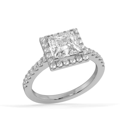 Whispering Wind Ring WHITE GOLD / 22 (62.10 MM) Whispering Wind Ring WHITE GOLD / 22 (62.10 MM)