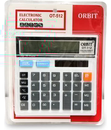 ORBITA - 12 Digits Basic Calculator
