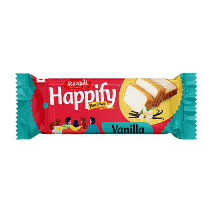 Raajali Vanilla Slice Cake (Pack Of 10)