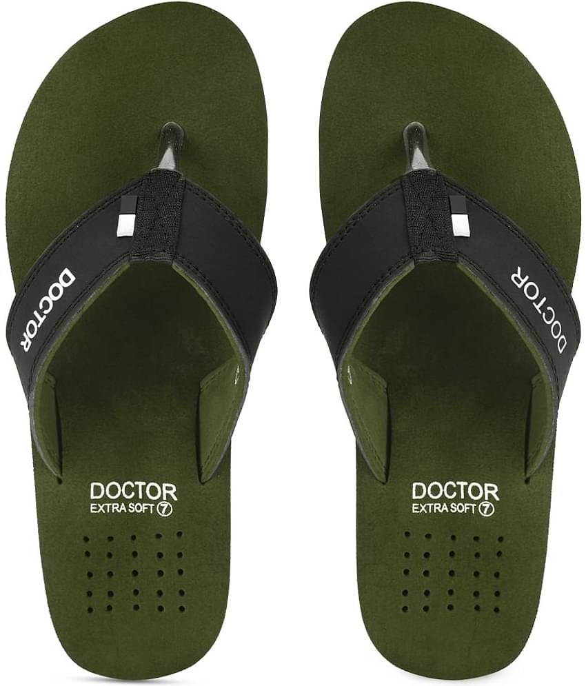 DOCTOR EXTRA SOFT - Green Men's Daily Slipper
