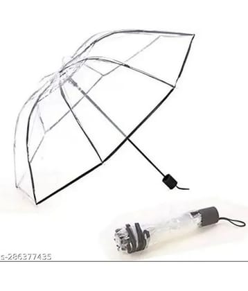 Infispace White 3 Fold Umbrella - White