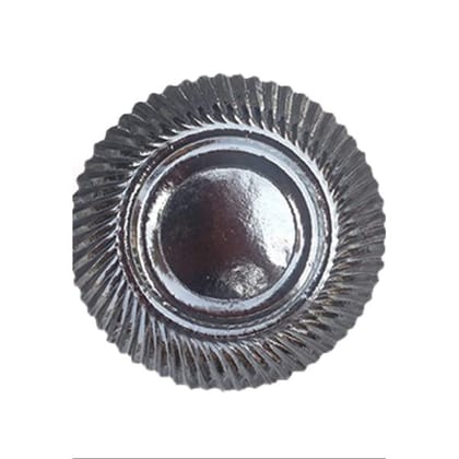 Silver Foil Disposable Paper Plate 20 Pcs