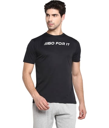 OFF LIMITS - Black Polyester Regular Fit Men's Sports T-Shirt ( Pack of 1 )