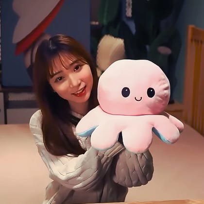 Big Octopus Soft Toy Random color