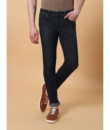 HJ HASASI - Blue Denim Slim Fit Men's Jeans ( Pack of 1 )