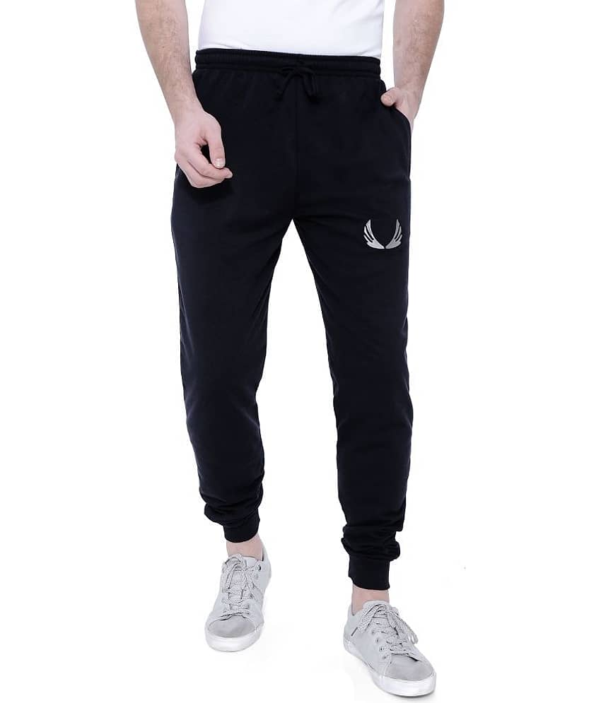 Neo Garments Black Cotton Blend Men's Joggers ( Pack of 1 )