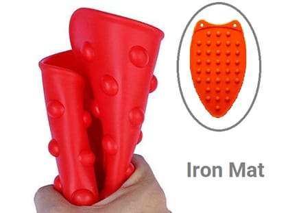 Silicone Iron Mat Heat-Resistant Rest Pad Flexible Waterproof Silicone Iron Mat Heat-Resistant Rest Pad Flexible Waterproof