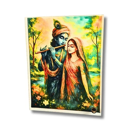 Saadhya Decors Elegant Radha Krishna Table Decor – Say Goodbye to Ordinary Showpieces, Add Divine Beauty, Love &amp; Soulful Artistry