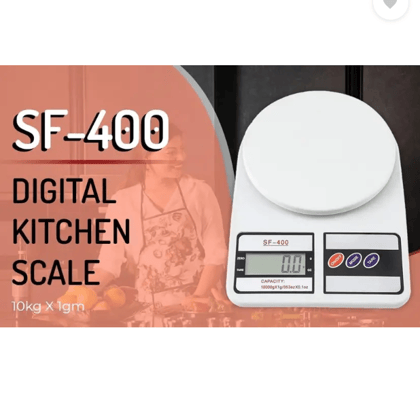 Orld Digital Kitchen Food Weighing Scale * Weighing Scale  (White)