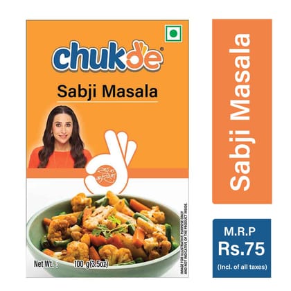 Chukde Spices Sabji Masala, 100G Chukde Spices Sabji Masala, 100G