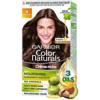 Garnier Color Naturals Brown Creme Riche Hair Color - 4 (75ml)