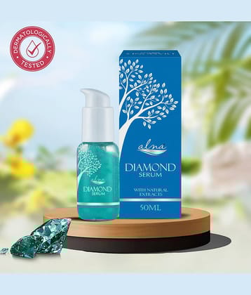 Alna Diamond Serum 50ml With Natural Extracts, For All Skin Type , Pack of 1