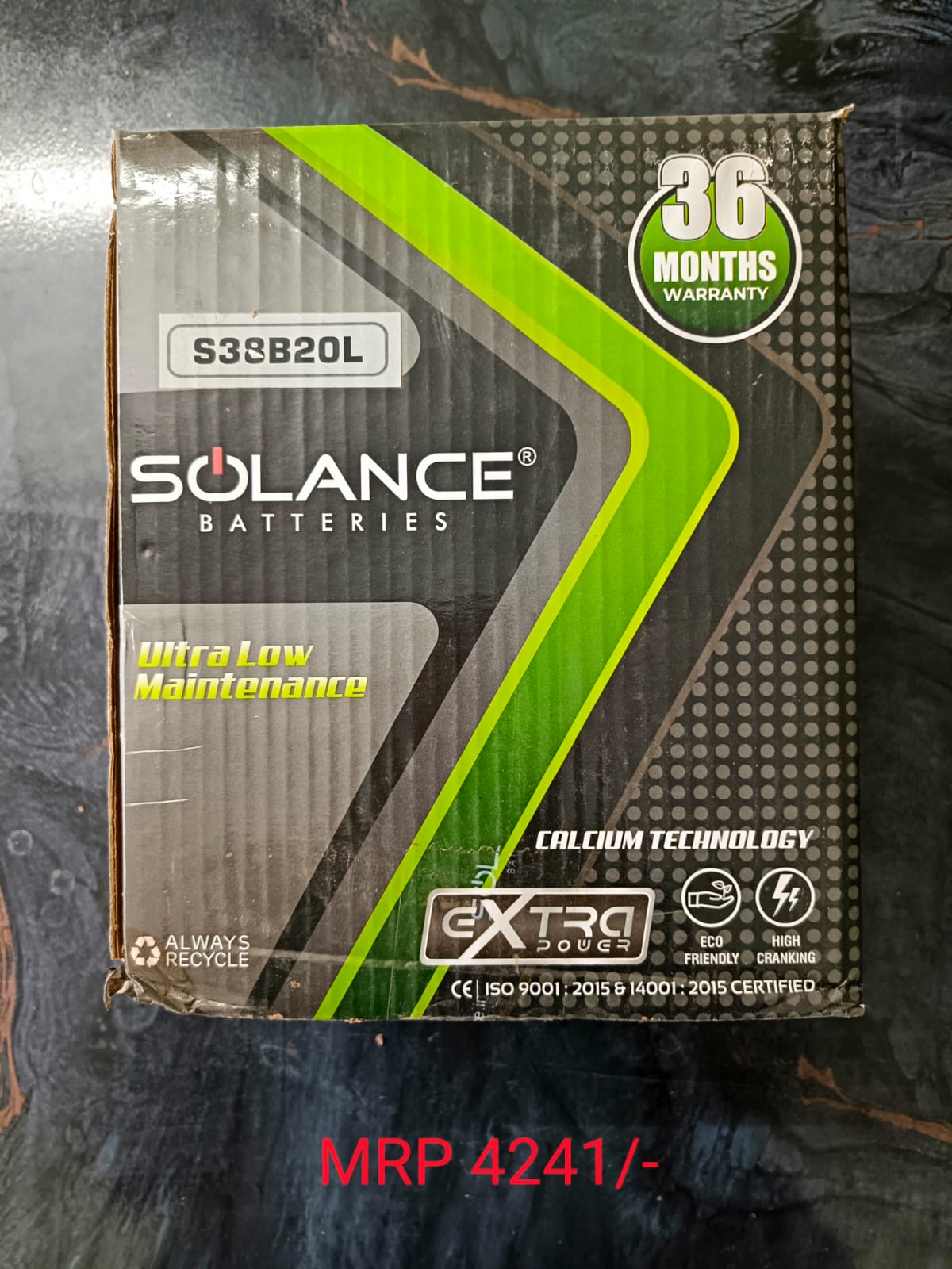 Solance Batteries Extra Power (S38B20L)