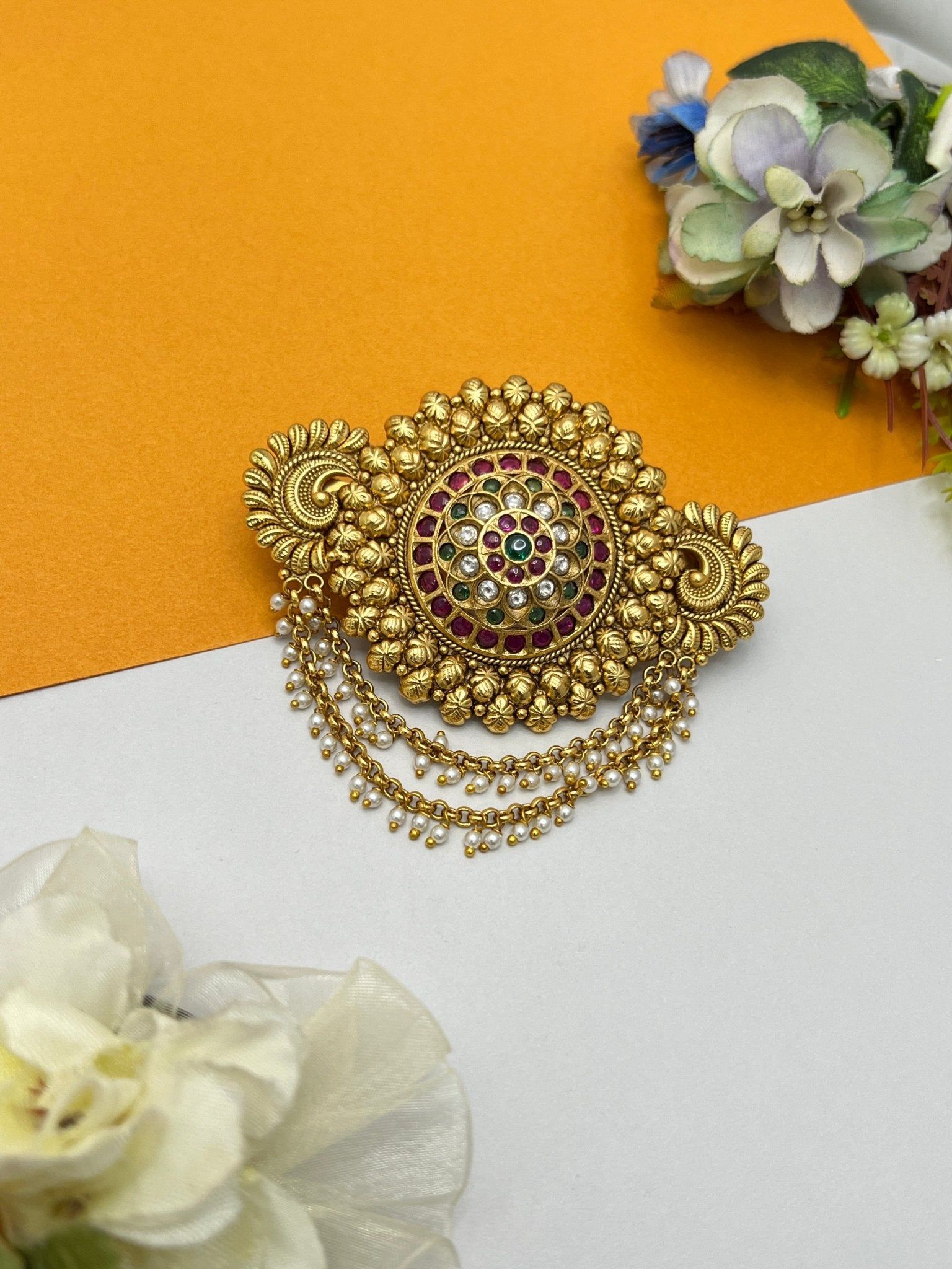 Antique Hair Clip 037