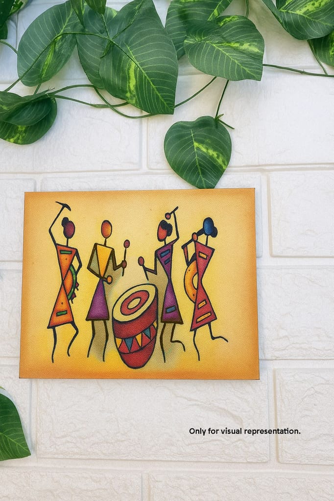 Dbeautify's DIY Traditional Warli Art – Tribal Dance