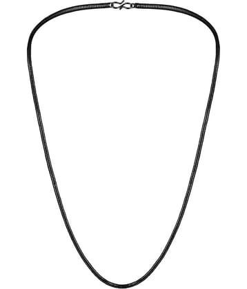 Style Wind Silver Plated Stainless Steel Chain ( Pack of 1 )