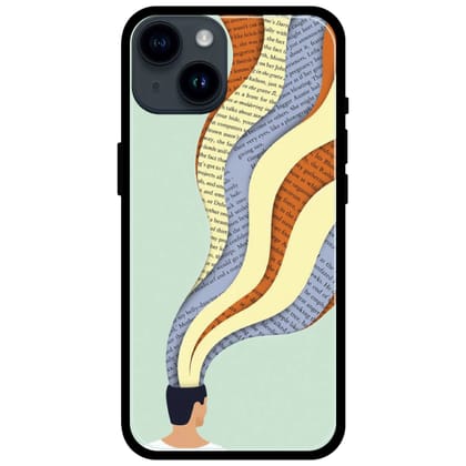 Overthinking - Glossy Metal Silicone Case For Apple iPhone Models-Apple iPhone 14