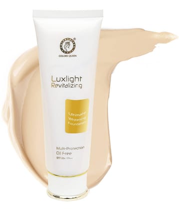 Colors Queen Lux Light Revitalizing Foundation with SPF-30+ / PA++ (50g) Cool Ivory (Shade- 02)