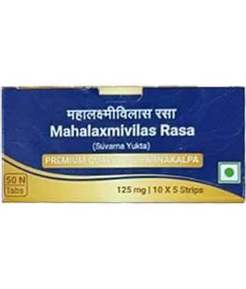 SRI SRI SRI SRI MAHALAXMIVILAS RASA10 TABS (SUVARNA YUKTA)