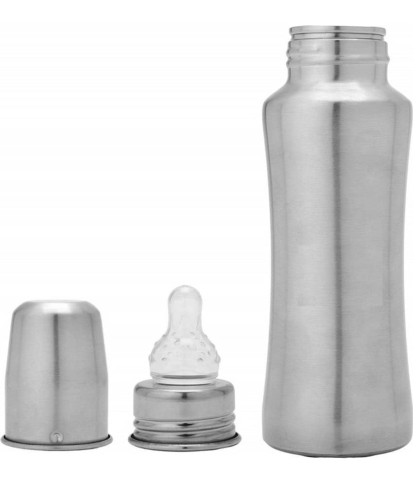 Trikuta - Silver 240 ml Feeding Bottle (Pack of 1)