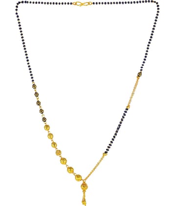 Darshini Designs - Black Mangalsutra ( Pack of 1 )
