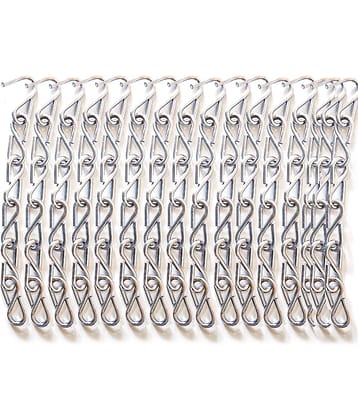 Laxmi Zula Swing S Hook Metal Links Chain(Pack of 12) 12 Hand Tool