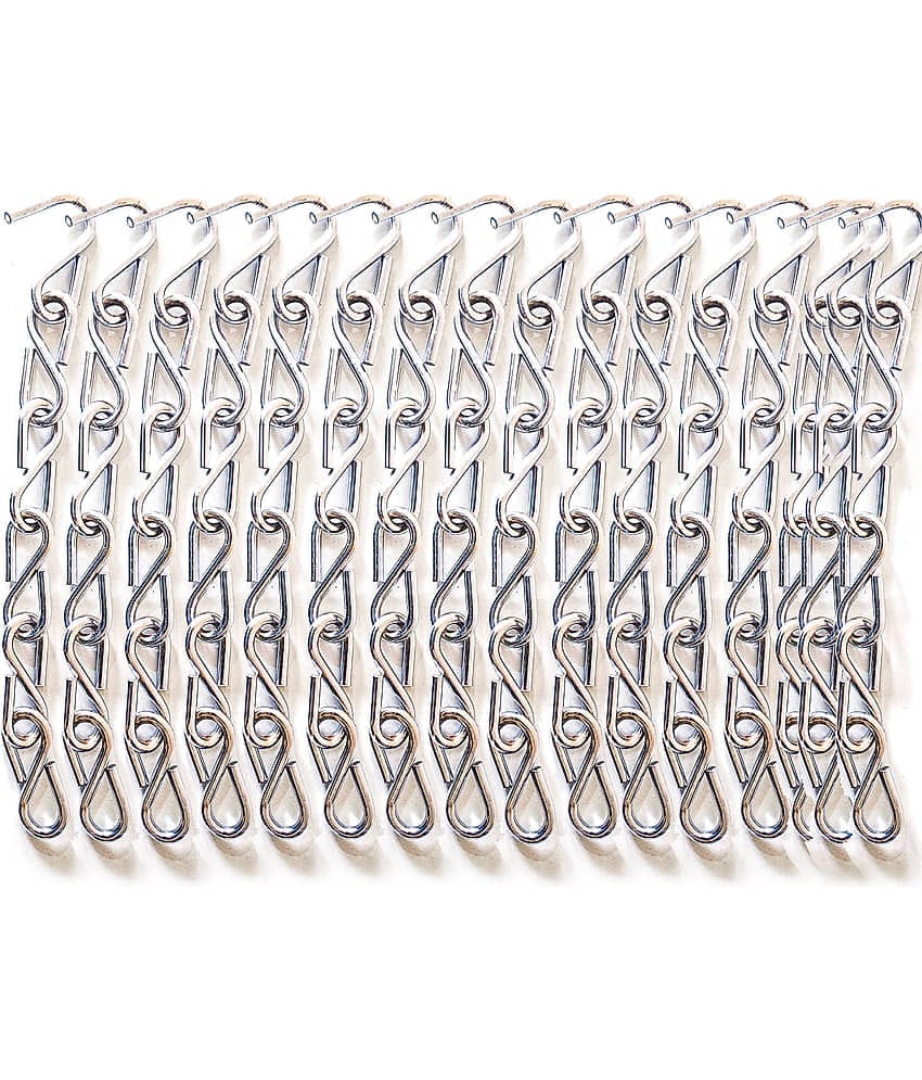 Laxmi Zula Swing S Hook Metal Links Chain(Pack of 12) 12 Hand Tool