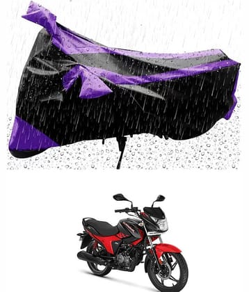 JVG Bike Body Cover for Hero Glamour i3s ( Pack of 1 ) , Purple