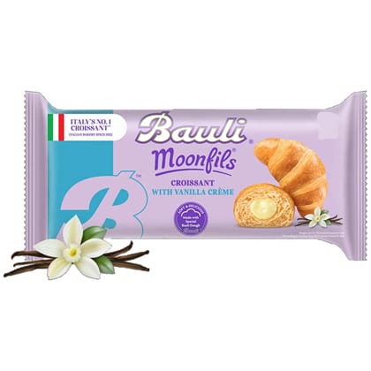 Bauli Moonfils Croissant - Vanilla Creme, 45 g