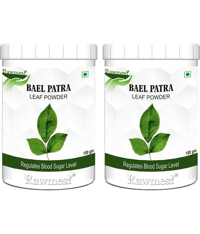 Rawmest Bael Patra Leaf Powder 200 Gm Pack of 2