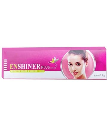 Enshiner Plus Reduces Scars And Marks,Dark Spots Day Cream 15 gm Pack of 3