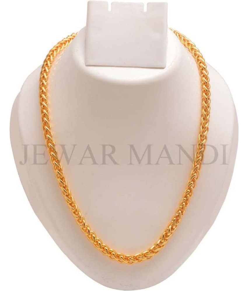 Jewar Mandi Gold Plated Chain ( Set of 1 )