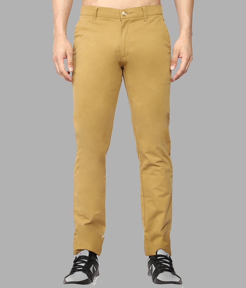 JB JUST BLACK Khaki Regular Chinos ( Pack of 1 )