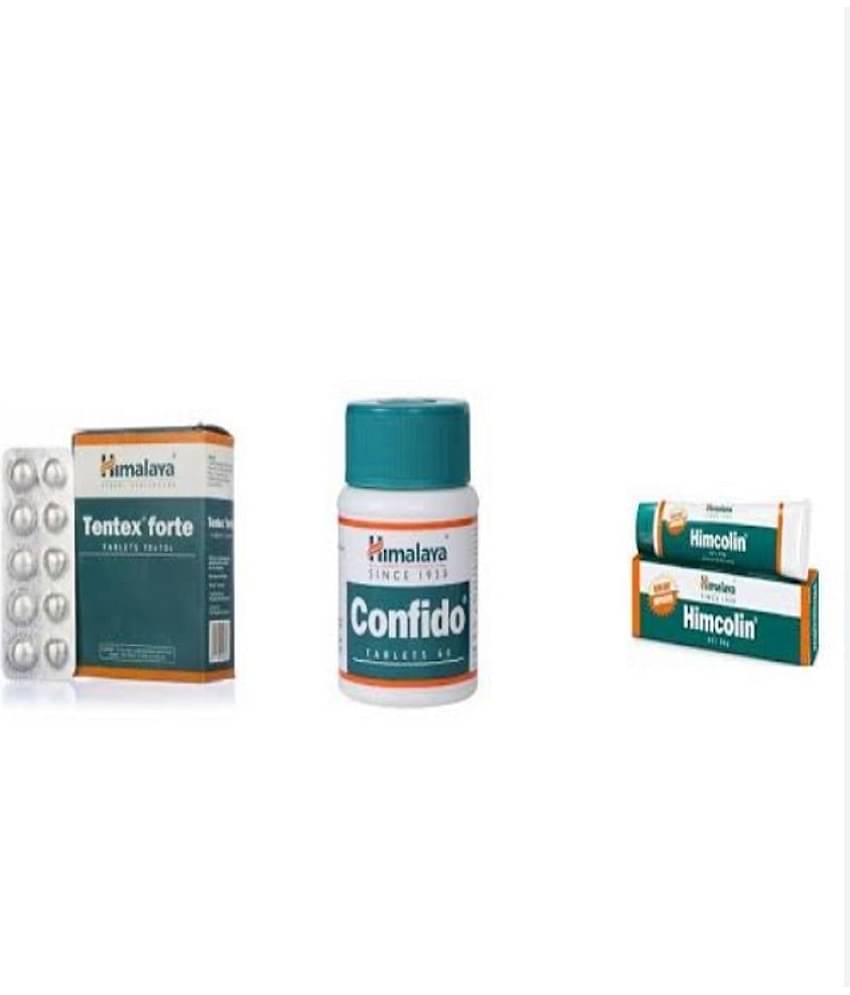HIMALAYA COMPANY TENTEX FORTE + HIMCOLIN GEL+ CONFIDO