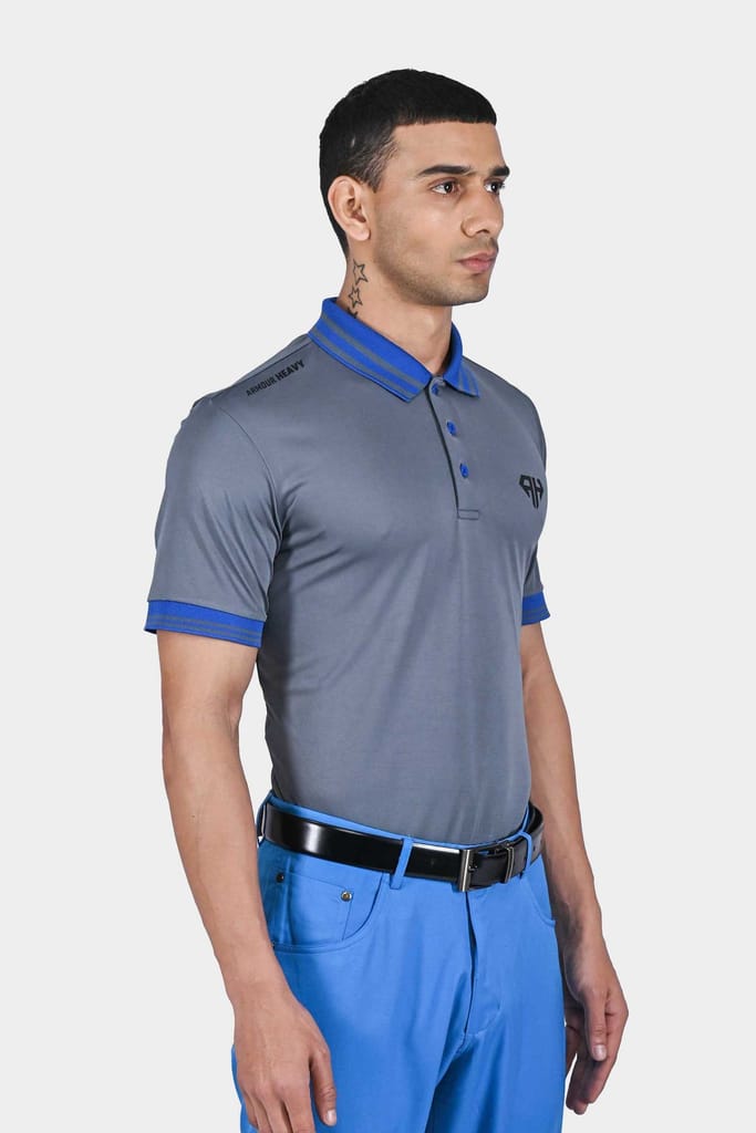 Heavy Grey AH Classic Polo