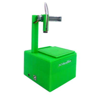 3D MATRIX SLE-1 DIY Mini Laser Engraver| Suitable for Wood, Leather & Cardboard-Green