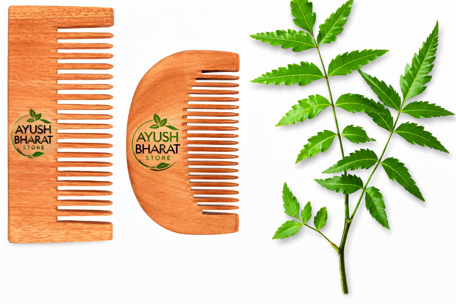 BEARD COMB -NEEM WOOD